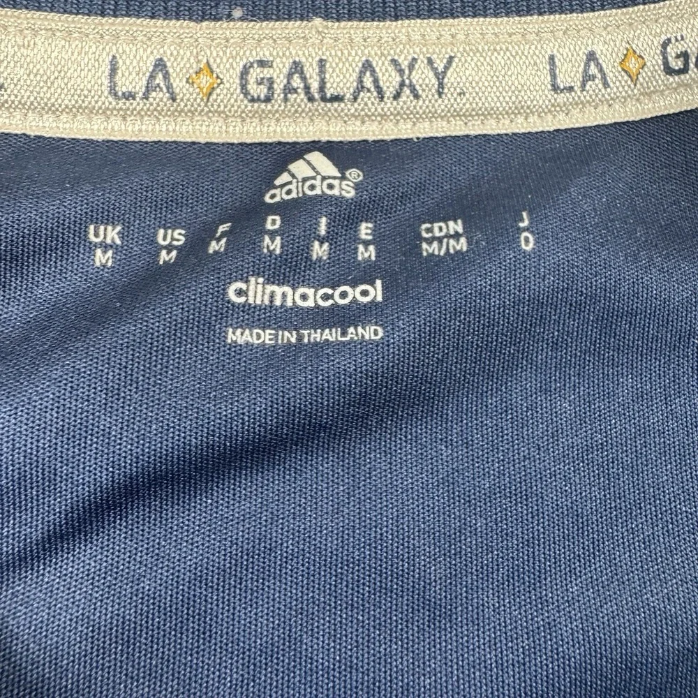Adidas LA Galaxy 2013 2014 MLS Away Soccer Jersey Blue M32982 Mens Medium
